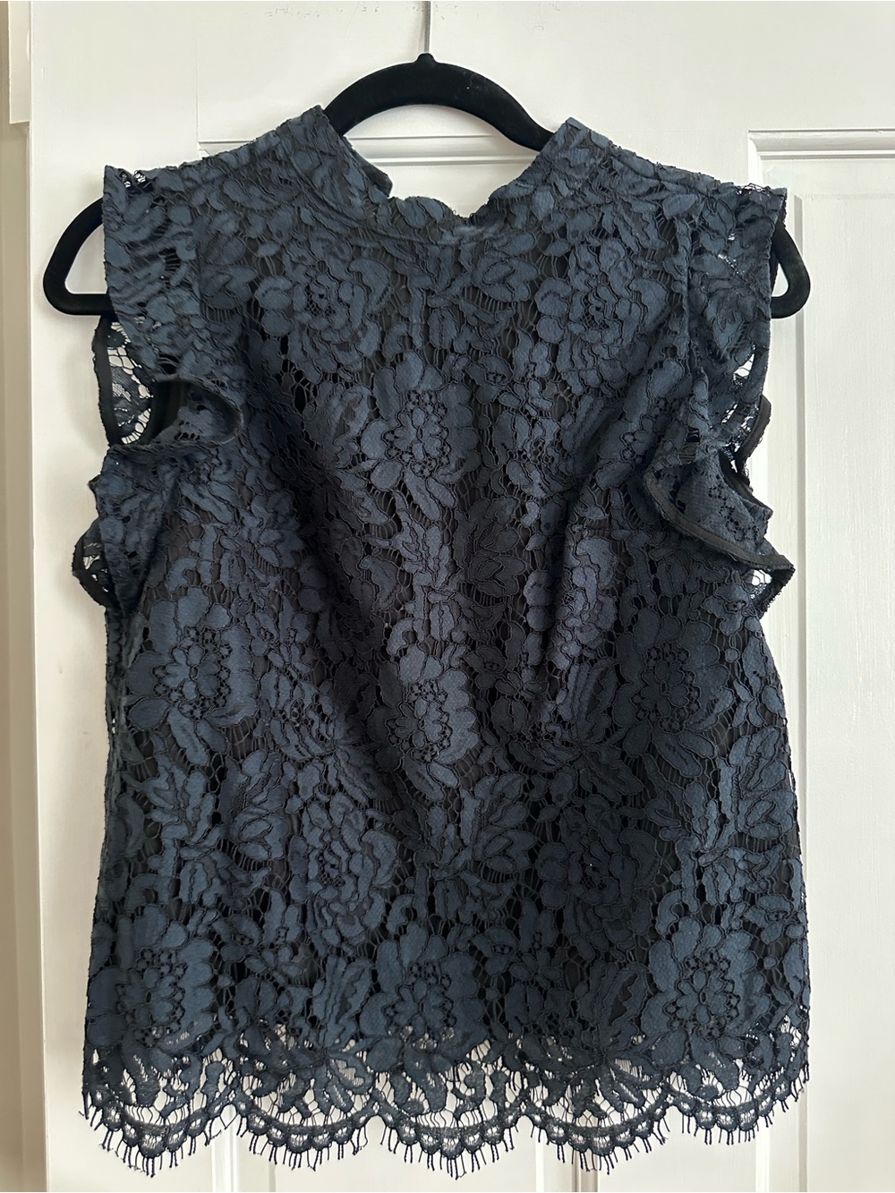 NWT XS petite lace blouse